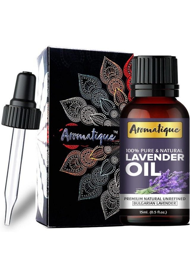 AROMATIQUE - Lavender Essential Oil For Skin Care And Hair Growth 100% Pure And Natural Therapeutic Grade 15Ml - Image 1