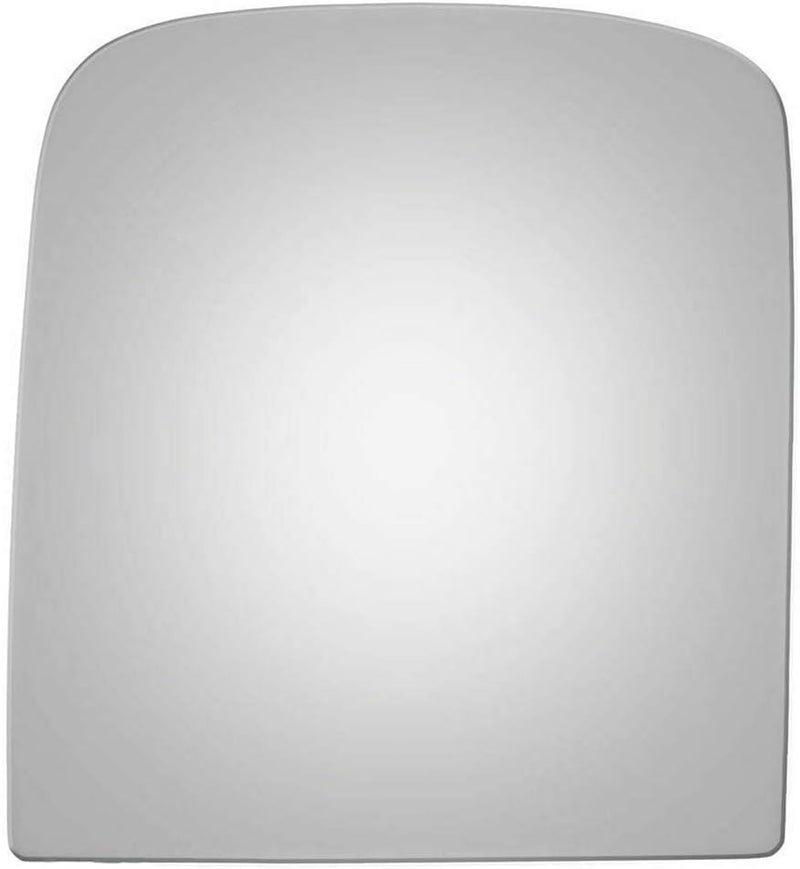 WLLW Replacement Mirror Glass for Chevy GMC Tahoe, Silverado, Sierra, Yukon, Avalanche, Escalade - Driver Side (Upper Flat) - Image 1