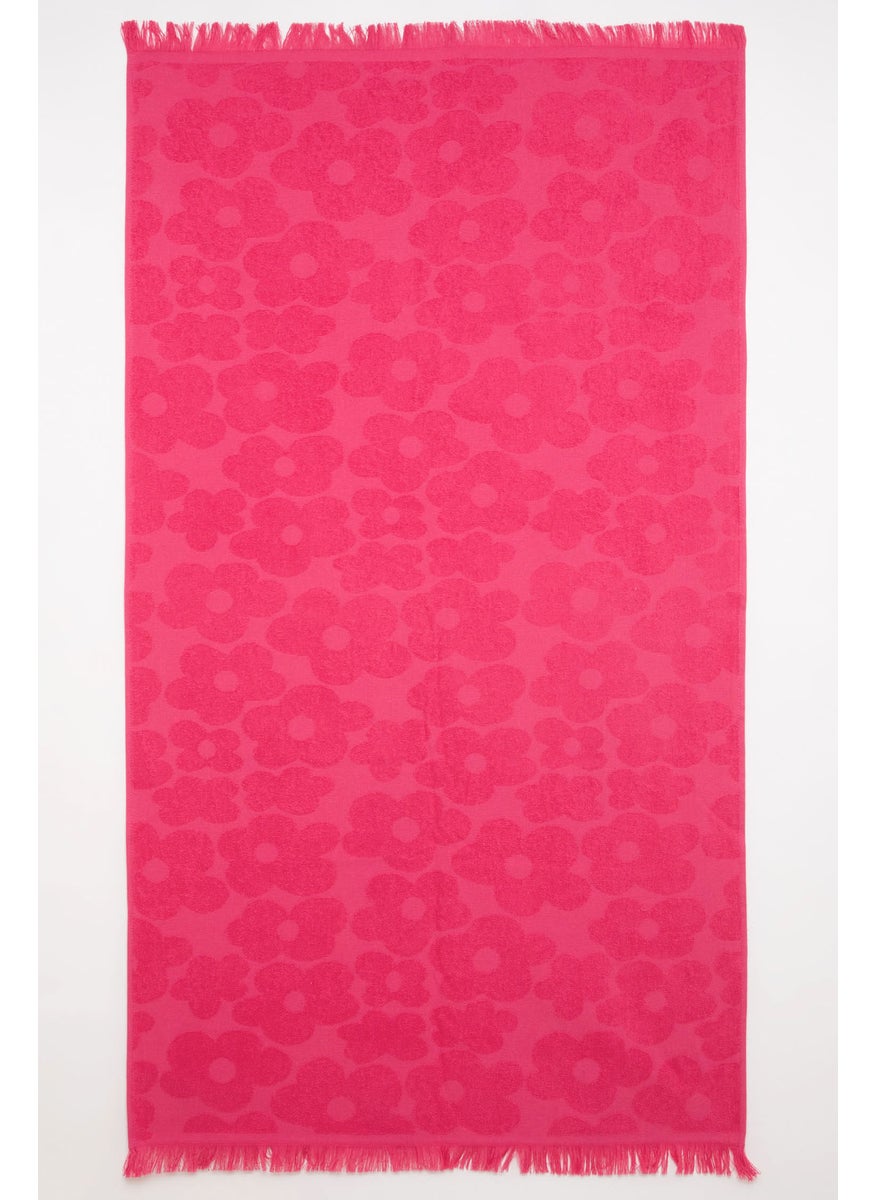 Girl Patterned Cotton Beach Towel