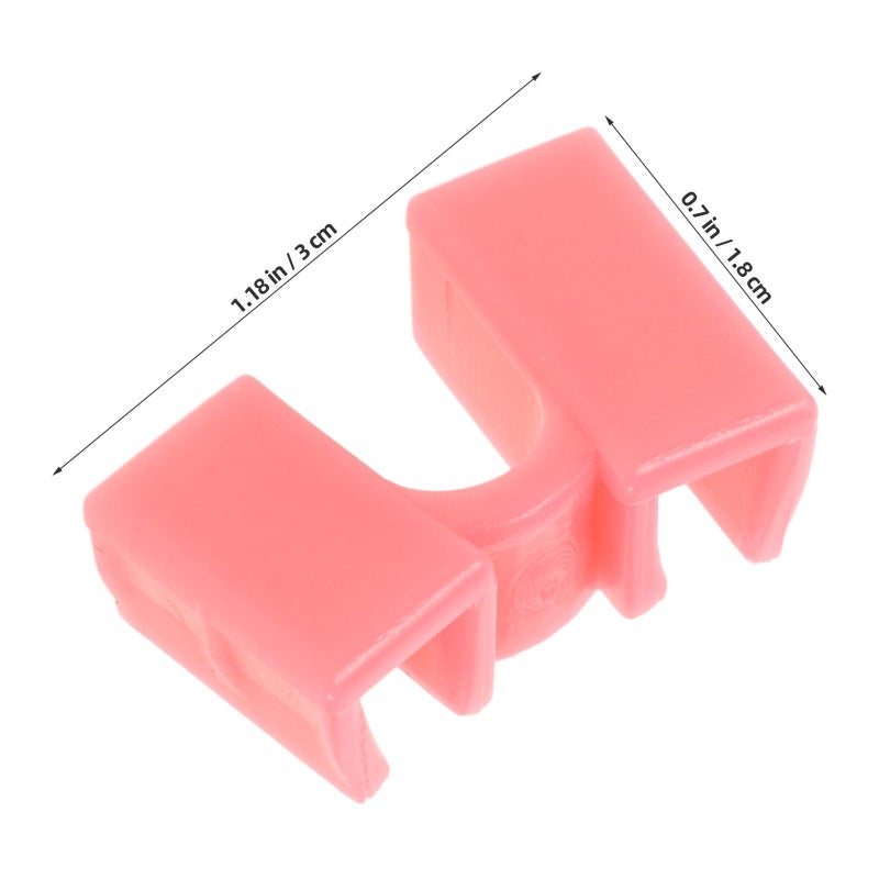 Reusable Chopsticks Training Clips Set of 6 Colors Plastic Hinged Helpers for Adults and Beginners - Image 3