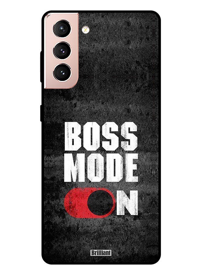 Brilliant Protective Case Cover For Samsung Galaxy S21 Boss Mode On - Image 1