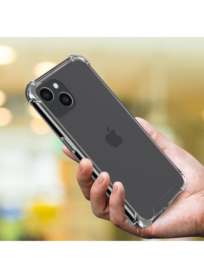 بريميم جراب TPU لهاتف iPhone 15 Plus - غطاء ناعم نحيف مقاوم للصدمات مع حواف مرتفعة معززة وحماية ضد الخدش - Image 4