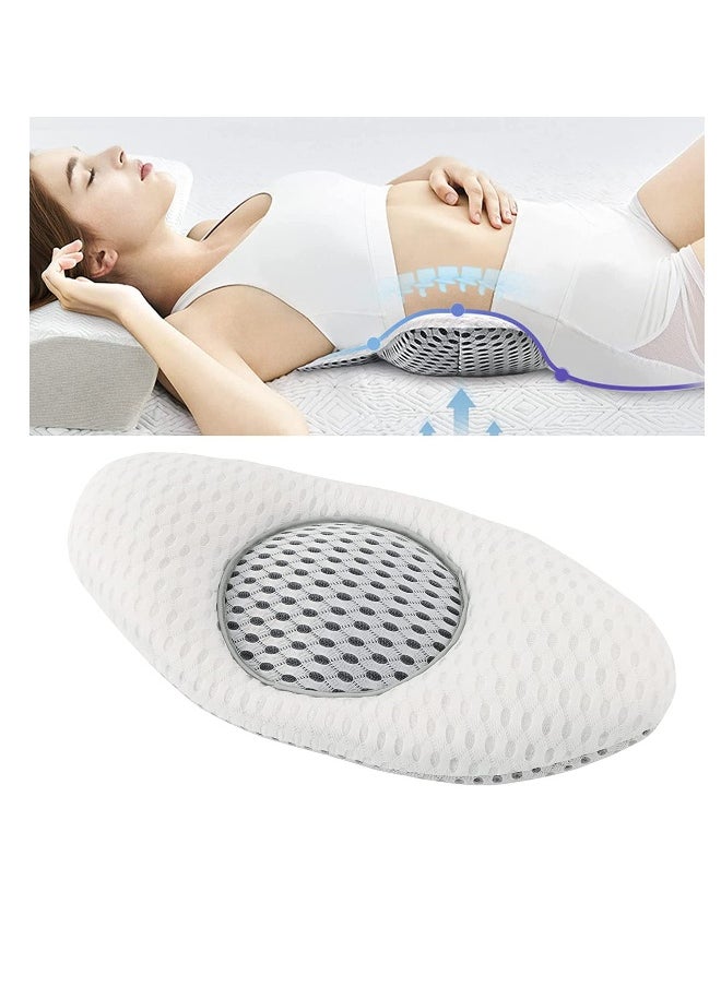 Generic - Adjustable 3D Lumbar Support Pillow for Sleeping, Lower Back Pain Relief, Sciatic Nerve Support, Ideal for Side Sleepers and Pregnancy Comfort - Image 1
