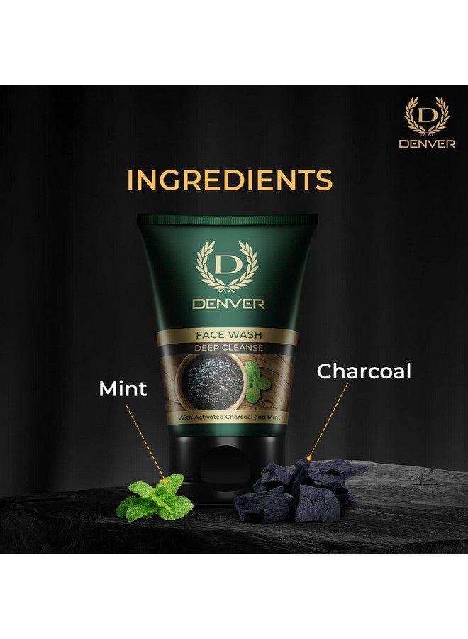 DENVER Deep Cleanse + Acne Face Wash 100Gm Each (Combo Pack Of 2)| Deep Pore Cleaning & Remove Acne & Lighten Dark Spots Face Gel For Men | Fights Acne And Pollution | All Skin Type - Image 4