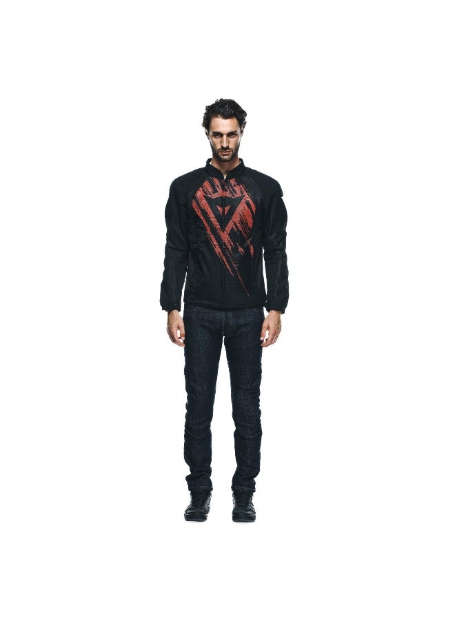 Dainese - Men s Air Graphics Tex Jacket Summer Motorcycle Jacket  Ventilated and Lightweight  with Soft Protectors on Shoulders and Elbows - Image 1