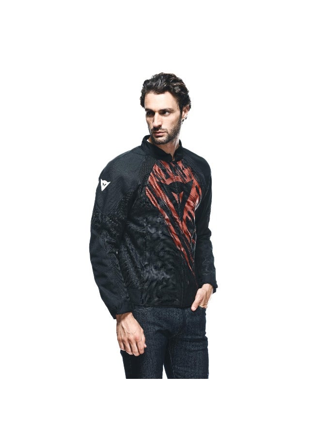 Dainese - Men s Air Graphics Tex Jacket Summer Motorcycle Jacket  Ventilated and Lightweight  with Soft Protectors on Shoulders and Elbows - Image 1