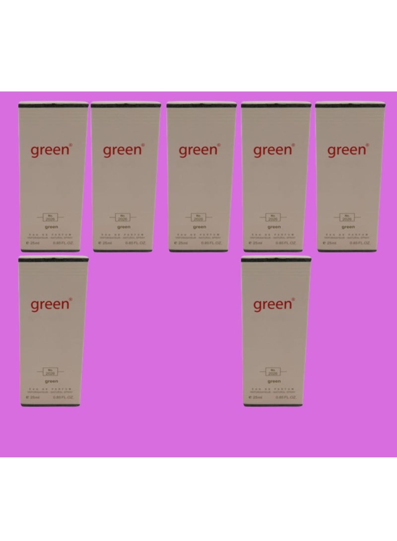 غرين 7 قطع عطر جرين رقم 2026 للنساء EDP - Image 2