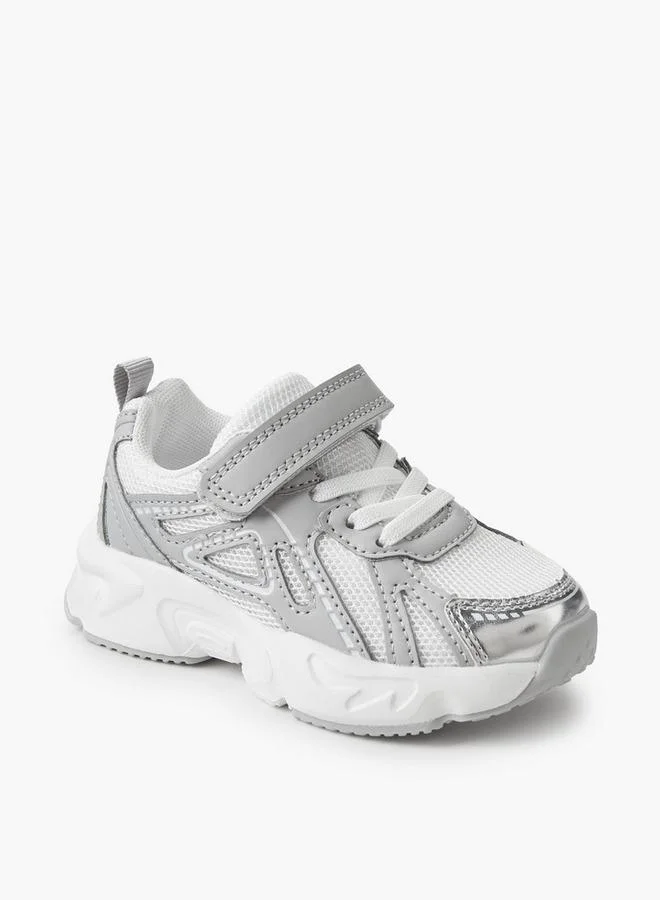 Juniors Boys Hook & Loop School Sneakers
