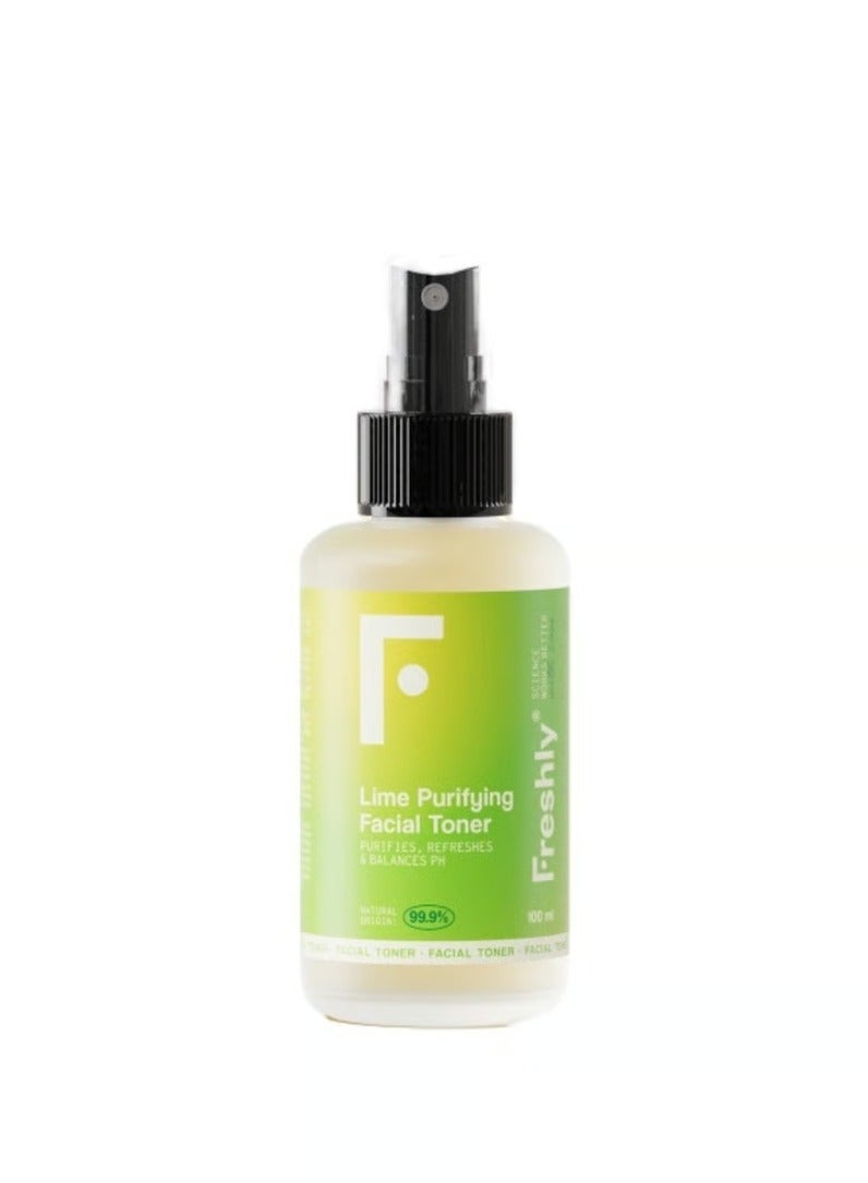 Freshly Freshly Bakuchiol Serum 15mL + Rose Quartz Cleanser 50mL + Lime Purifying Toner 100mL - Image 4