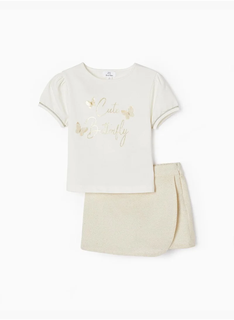 Zippy Zippy T-Shirt + Skirt For Girls