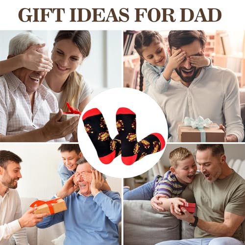 Lapogy Fathers Day Dad Gifts from Daughter Son Kids Wife,Birthday Gifts for Dad,Funny Socks Christmas Gifts,Stocking Stuffers - Image 5