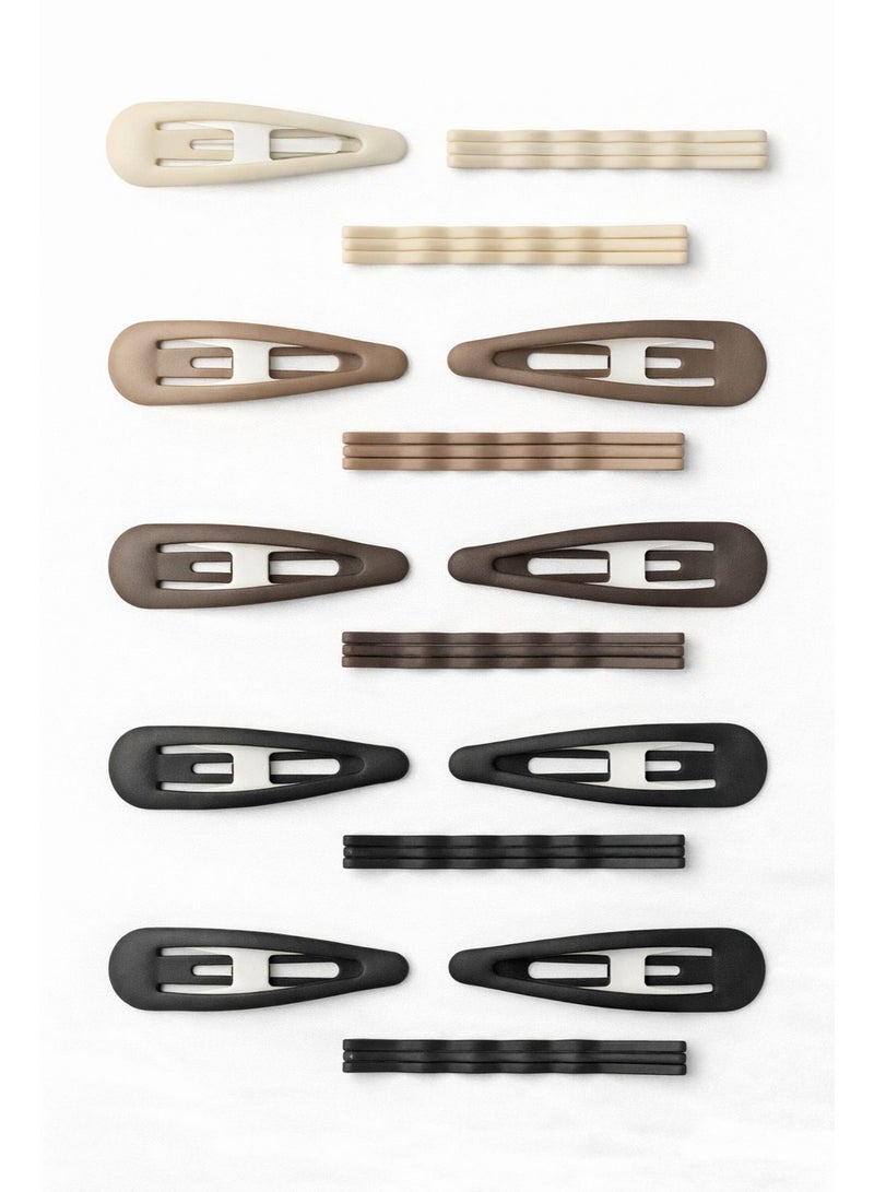 Jagravo Non-Slip Hair Clips & Bobby Pins Set for Women Girls Snap Hairpins Styling Accessories - Image 1