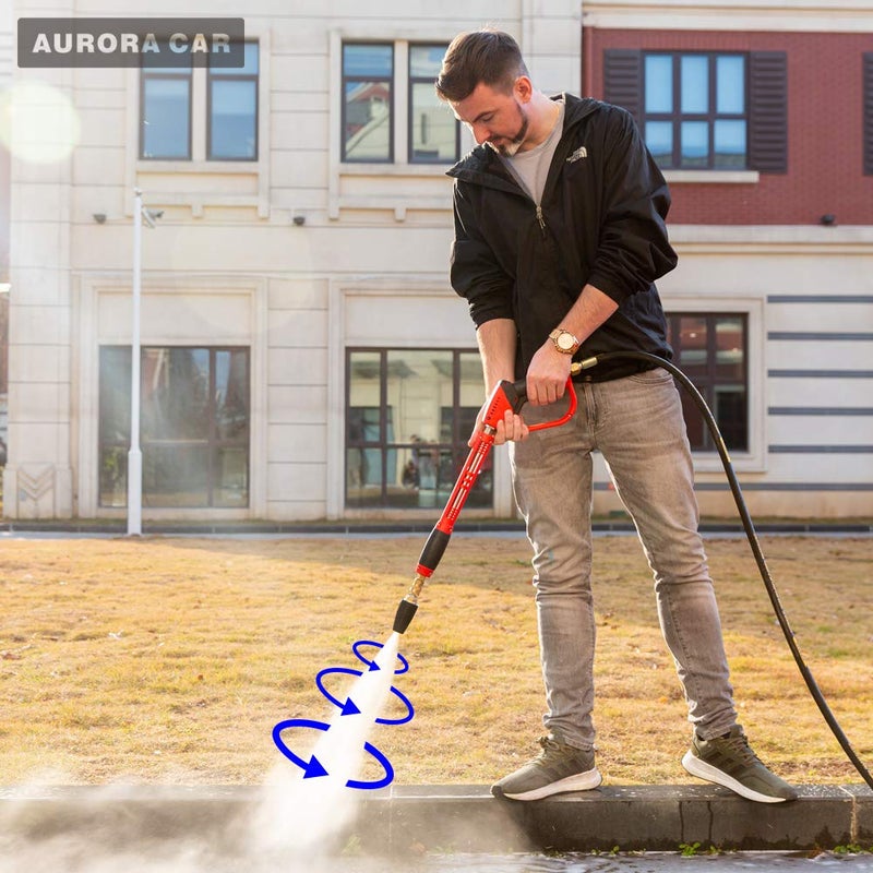 AURORA CAR Pressure Washer Tips Turbo Nozzle Pressure Washer 4000 PSI Max Rotating Pressure Washer Nozzle with 1/4'' Quick Connect for Cleaning Brick, Concrete, and Vinyl Surfaces，4.0 GPM 4.0 Orifice. - Image 2