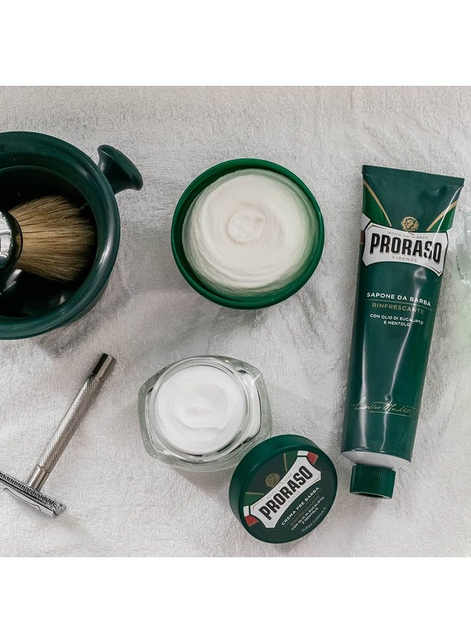 بروراسو صابون حلاقة منعش ومنشط بزيت الأوكالبتوس والمنثول 150 جم - Image 4