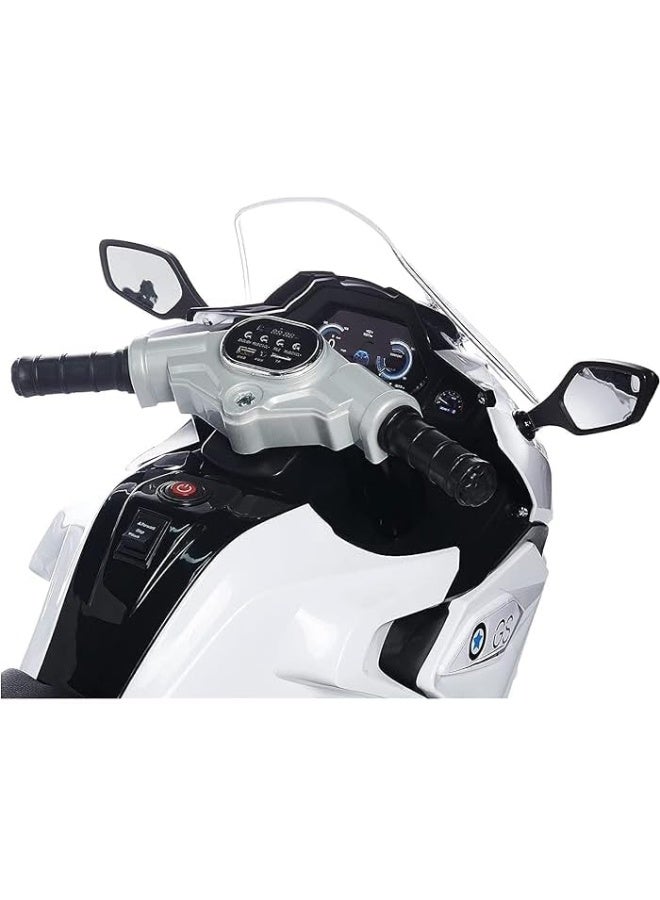 البدر دراجة نارية كهربائية للاطفال من البدر، يمكن الركوب عليها للاولاد والبنات، سيارات العاب مزدوجة قابلة لاعادة الشحن، بطارية 12 فولت ومحركين، مناسبة لعمر 2-8 سنوات، من البدر - Image 4