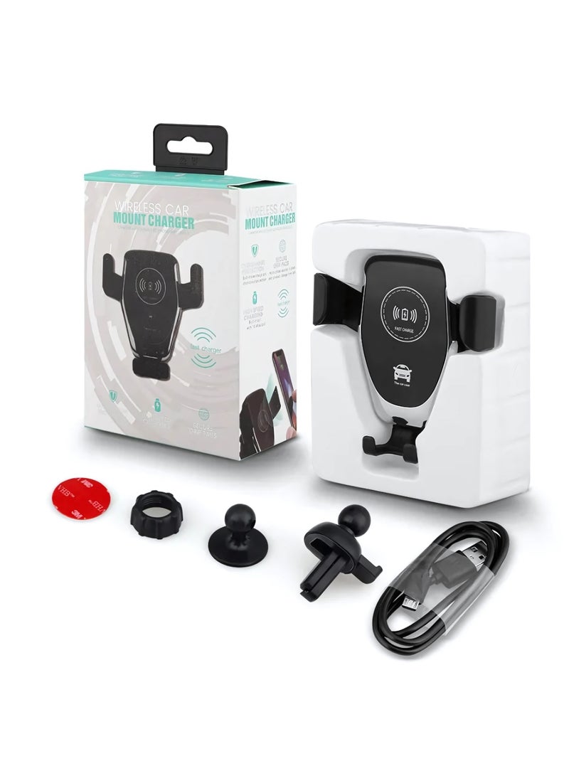 أريكسا حامل هاتف للسيارة من AREXA، [دوران 360 درجة لفتحة التهوية]، [فتح بزر واحد]، حامل هاتف محمول بخطاف معدني قوي، مناسب لهاتف iPhone 16/15/14/13، وSamsung S25/24/23، وملحقات الهواتف الذكية 4.7-7.2 بوصة - Image 1