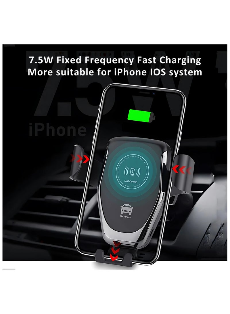 أريكسا حامل هاتف للسيارة من AREXA، [دوران 360 درجة لفتحة التهوية]، [فتح بزر واحد]، حامل هاتف محمول بخطاف معدني قوي، مناسب لهاتف iPhone 16/15/14/13، وSamsung S25/24/23، وملحقات الهواتف الذكية 4.7-7.2 بوصة - Image 4