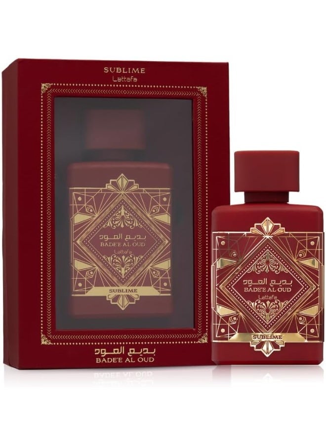 Lattafa Badee Al Oud Sublime EDP 3.4 fl oz 100 ml - Image 3