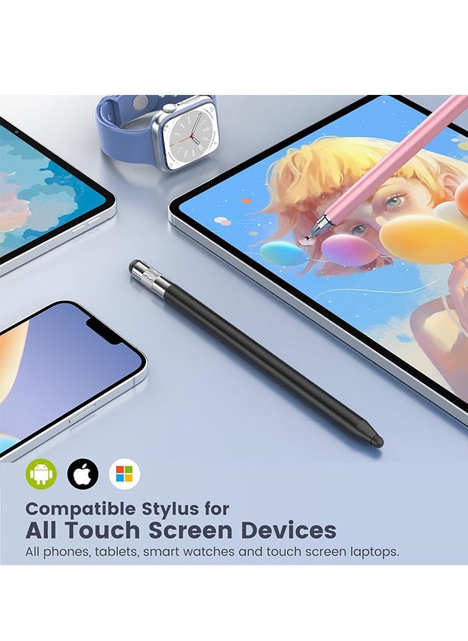 Muyixin 3 in 1 Stylus Pens for Touch Screens, High Sensitivity Capacitive Stylus Pencil for Apple iPad iPhone Tablets Samsung Galaxy All Universal Touchscreen Devices  - Image 5
