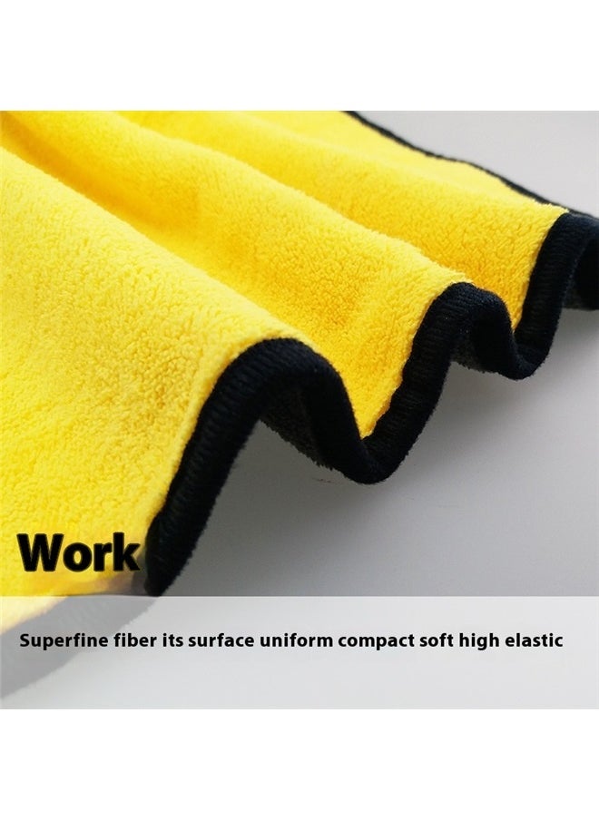 yongsheng 3-Piece Bounds Cleaning Towel，Microfiber Cleaning, Car Detailing Towel Polishing Drying Cloth  30*30cm  - Image 4