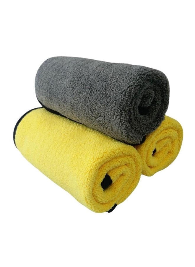 yongsheng 3-Piece Bounds Cleaning Towel，Microfiber Cleaning, Car Detailing Towel Polishing Drying Cloth  30*30cm  - Image 1