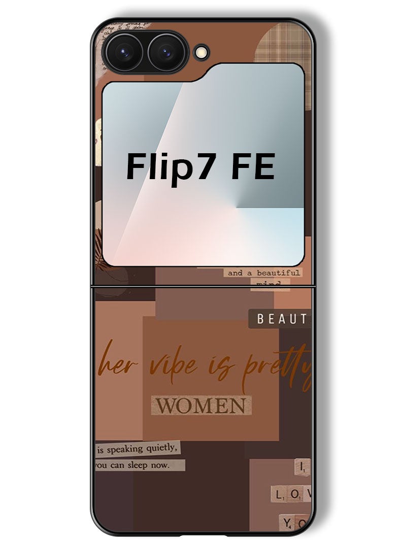 Theodor Case Compatible with Samsung Galaxy Z Flip 7 FE 6.7 Inch Protection Shockproof Bumper Cover Adventurer - Image 1