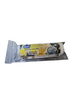 White garbage roll with flower scent 45*50 cm - 250 gm