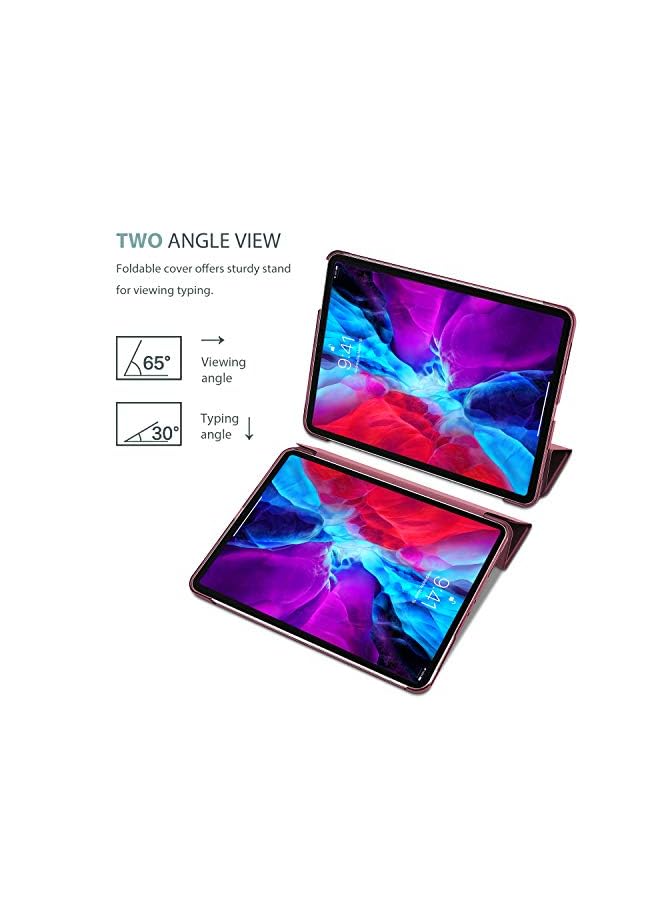 Procases Ipad Pro 12.9 Case 2022/2021 / 2020/2018, Slim Stand Hard Back Shell Smart Cover For Ipad Pro 12.9 Inch 6Th Generation 2022 / 5Th Gen 2021 / 4Th Gen 2020 / 3Rd Gen 2018 –Wine - Image 4