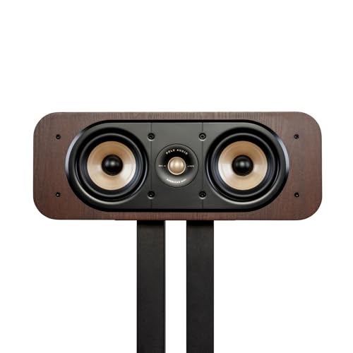 Polk Audio مكبر صوت مركزي بولك سيجنتشر إيليت ES30، مكبرات صوت مسرح منزلي، معتمد للصوت عالي الدقة، متوافق مع دولبي أتموس وDTS:X، مع تويت 1" واثنين من ووفر 5.25"، مع منفذ باس مزدوج، باللون الأسود المذهل - Image 2