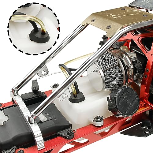 FLMLF Tubing Oil Filter kit with Fuel Tank Cap fit zenoah Engine chongyang Engine for Hpi Baja Rovan King Motor 5B 5T 5SC - Image 2