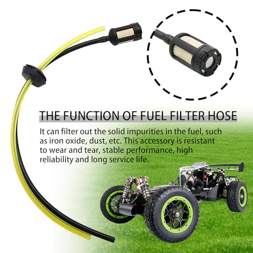 FLMLF Tubing Oil Filter kit with Fuel Tank Cap fit zenoah Engine chongyang Engine for Hpi Baja Rovan King Motor 5B 5T 5SC - Image 4