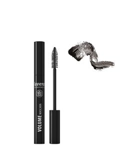 lavera lavera Volume Mascara - Black - Voluminous Mascara with Shea Butter & Sunflower Oil for Lang Lasting Results - Eye Make Up - Black Mascara - PETA Certified - Vegan - Made in Germany - 0.3 Fl Oz 
