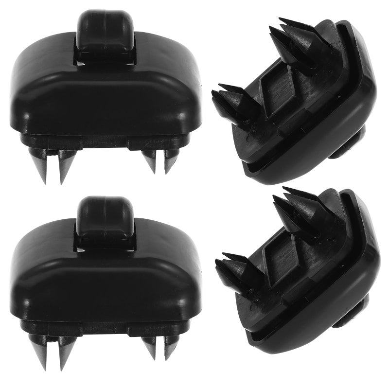 🚗 طقم مشبك مظلة شمسية مصنوع من مادة ABS متينة ومتوافق مع معظم السيارات - Image 1
