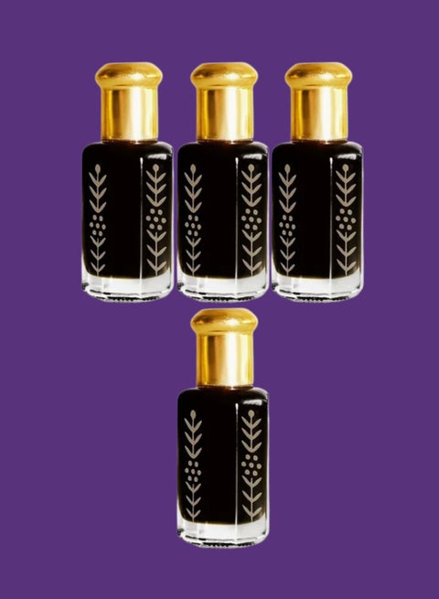4 Pieces Black Musk Essential Oil 12ml