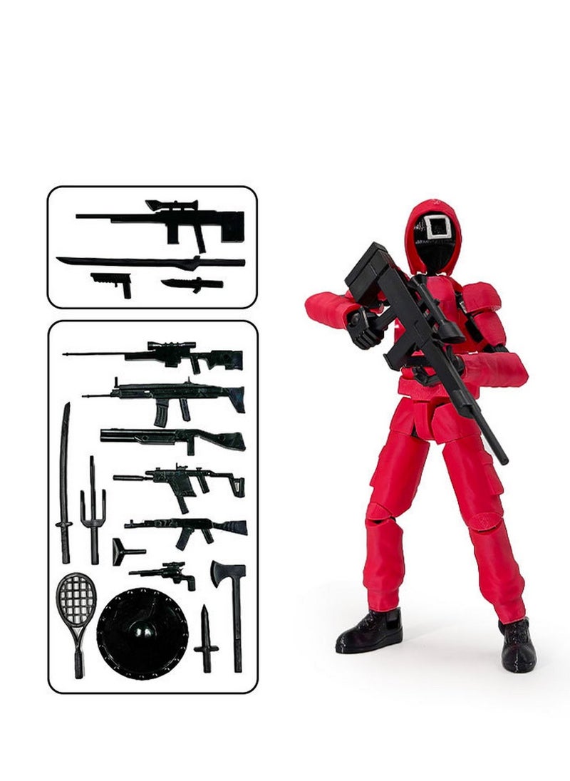 RATSAW Movable Joint Squid Game Action Figure - 14cm Tall, 17 kinds of gram replacement items  - Image 1