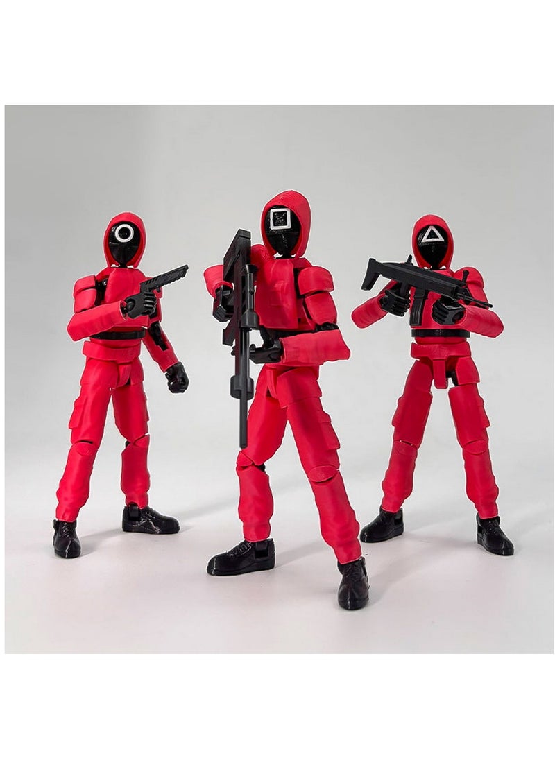 RATSAW Movable Joint Squid Game Action Figure - 14cm Tall, 17 kinds of gram replacement items  - Image 4