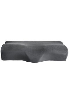 Anti-Snoring Memory Foam Pillow, Comfortable Orthopedic Pillow for Neck Support and Shoulder Pain Relief, Side Sleeping Pillow with Washable Cover, Gray
