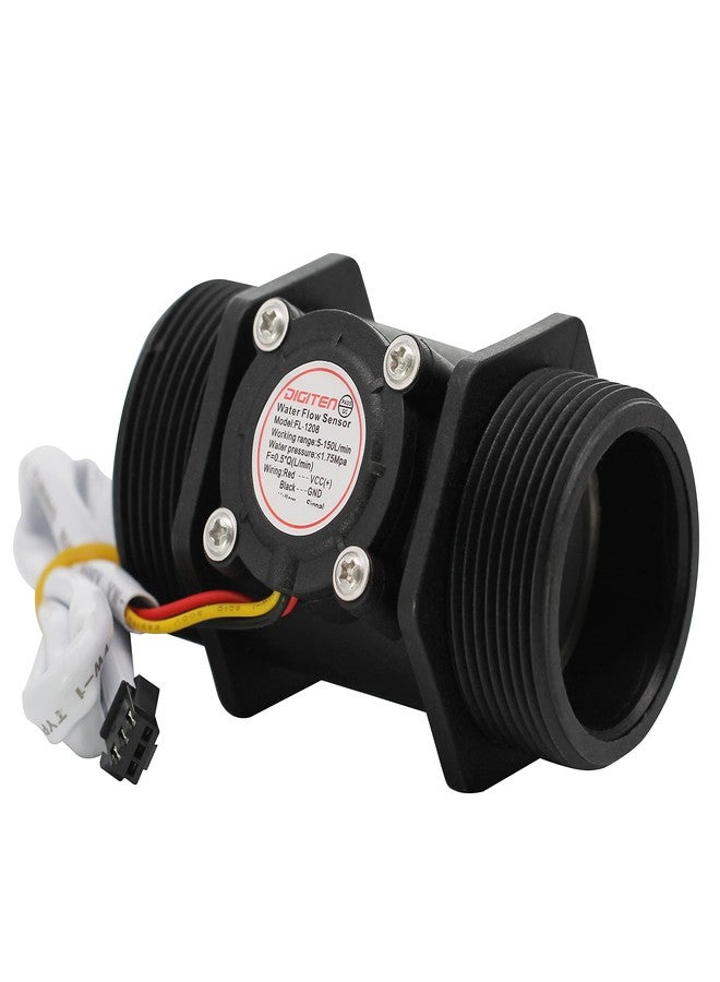 DIGITEN G1-1/2" 1.5" Water Flow Hall Sensor Switch Meter Flowmeter Control 10-150L/min - Image 2
