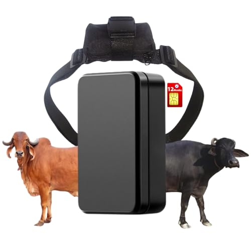 FETACA® Waterproof Livestock GPS Tracker for Cattle, Horses, Sheep & Camels, Real-Time Anti-Lost Location Tracking, Geo-Fence, Long Battery 6000 mAh with Free 12 Month 4G Data SIM and App Subscription - Image 1