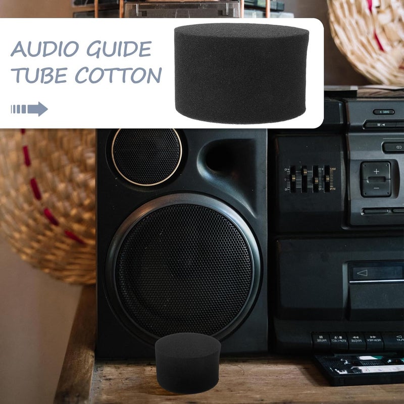 Subwoofer Cabinet Port Plug | Speaker Guide Tube Bass Duct Sponge Plug | 100mm Diameter 60mm Height | Subwoofer Repalcement & DIY Parts - Image 3