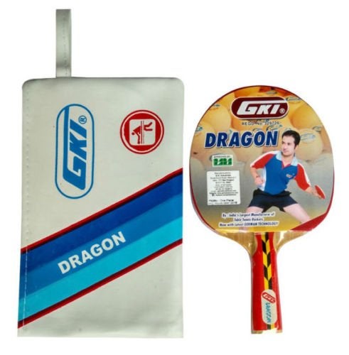 GKI Belbot Wood Table Tennis Racquet, Multicolor - Image 3
