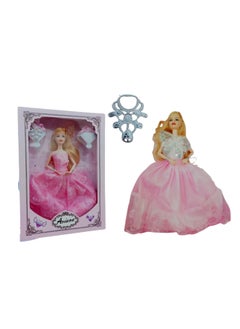 Generic Beautiful Fashion Doll With Dress For Girls 