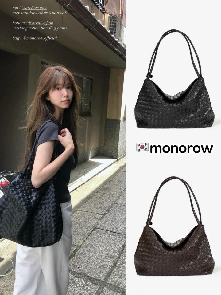 Korean Minimalist Tote Bag - Image 3