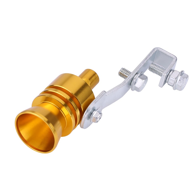 Turbo Sound Simulator Whistle L Size Golden Aluminum Alloy - Universal Fitment For All Vehicles Models - Easy Install Under 2 Minutes - Image 2