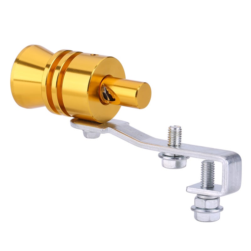 Turbo Sound Simulator Whistle L Size Golden Aluminum Alloy - Universal Fitment For All Vehicles Models - Easy Install Under 2 Minutes - Image 1
