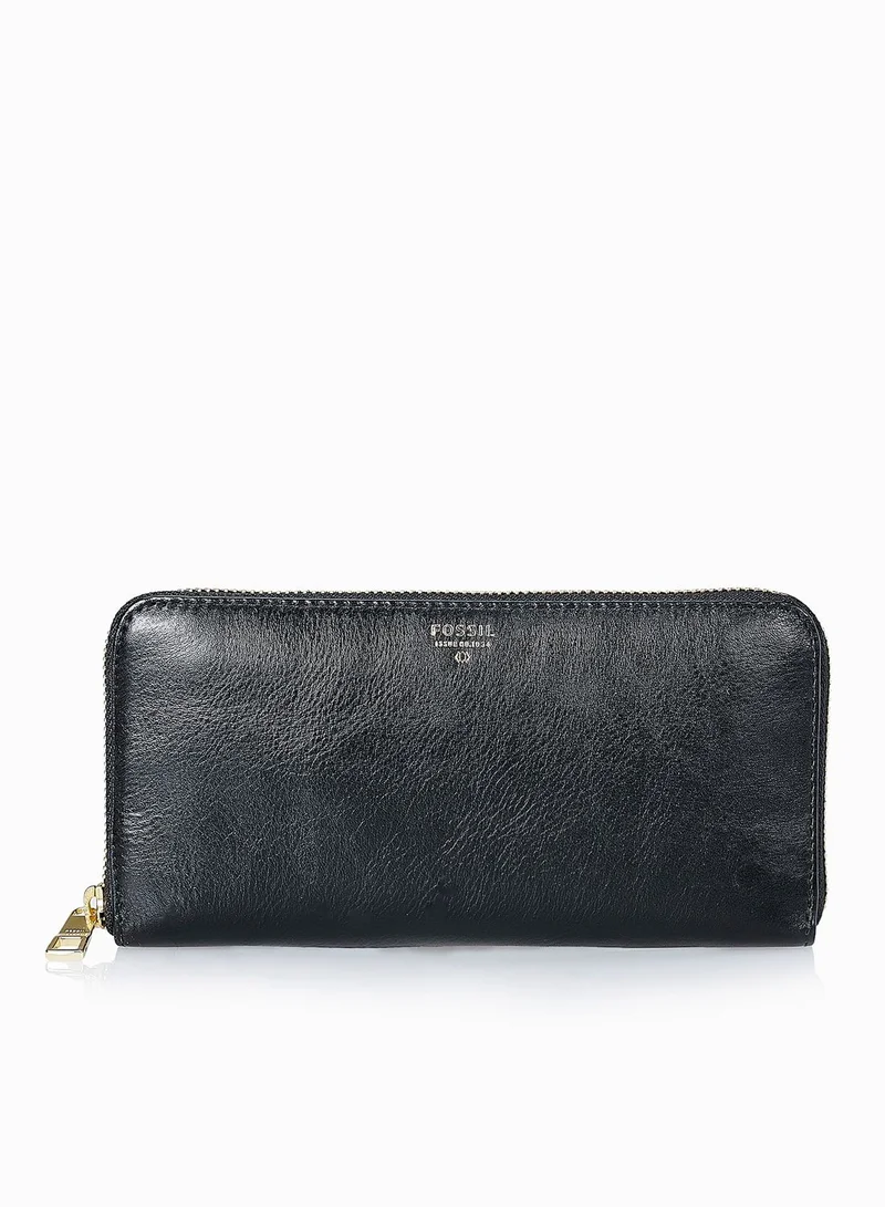 FOSSIL Sydney Leather Zip Clutch