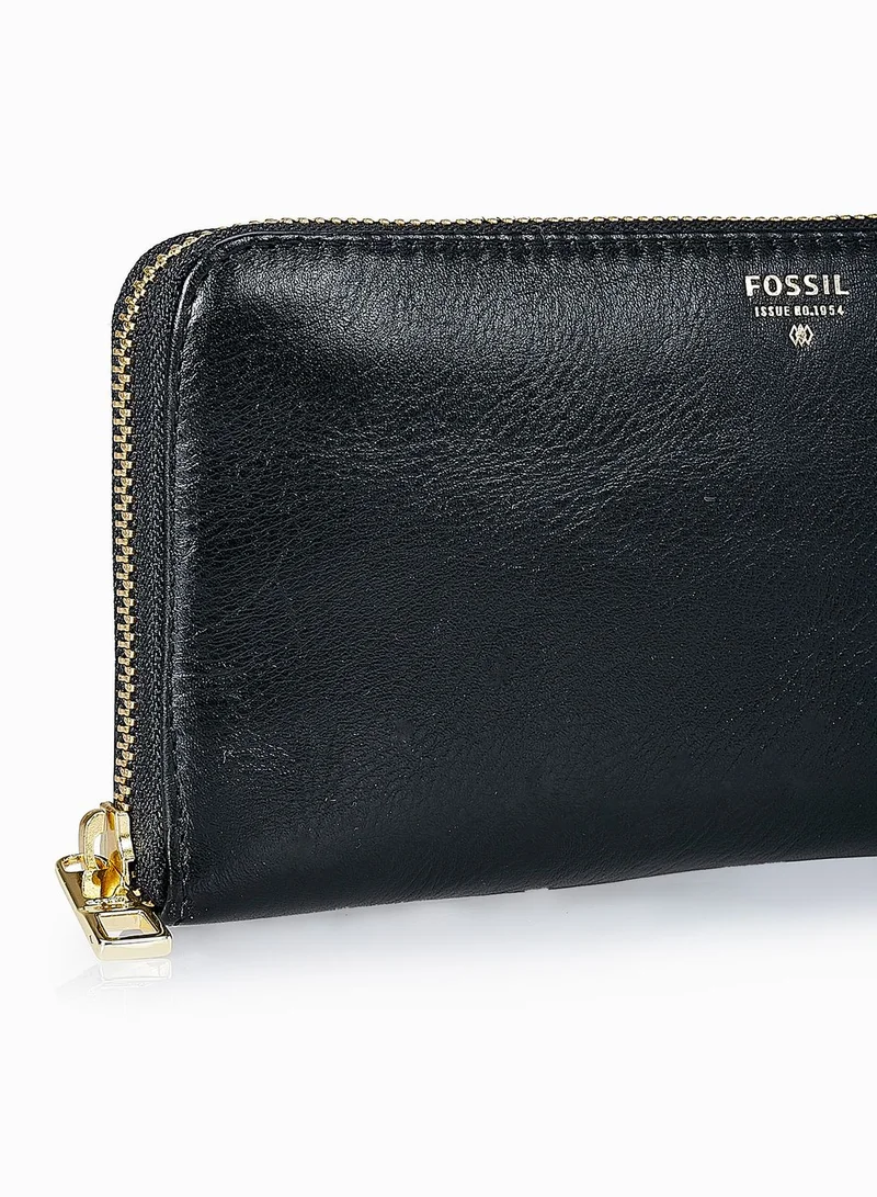 FOSSIL Sydney Leather Zip Clutch