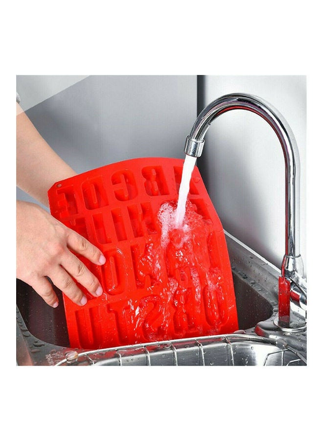 نيبمينينت قالب خبز البودينج على شكل حروف أبجدية أحمر 33 x 3 22.50سم - Image 4