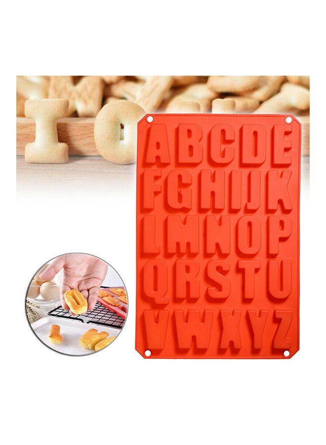 نيبمينينت قالب خبز البودينج على شكل حروف أبجدية أحمر 33 x 3 22.50سم - Image 5