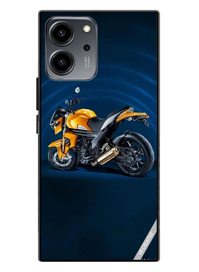 VR CREATIVE Protective Case Cover For Honor 80 SE Bike Design Multicolour - Image 1